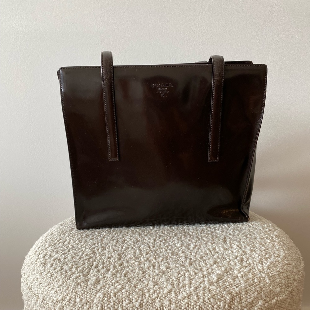 Vintage Prada Vitello Gym Handle Bag